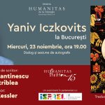 Yaniv Iczkovits autorul romanului „Fiica măcelarului“ la București. Întâlnire cu cititorii și sesiune de autografe