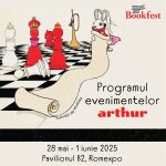 🌞 Programul evenimentelor Arthur & ART la BOOKFEST 2025 📚 💞