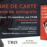 Iulian Tănase își lansează la București cel mai nou roman