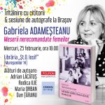 Gabriela Adameșteanu, „Meserii nerecomandate femeilor”. Întâlniri cu cititorii la Brașov și Cluj