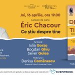 Lansare de carte: „Ce știu despre tine“ de Éric Chacour