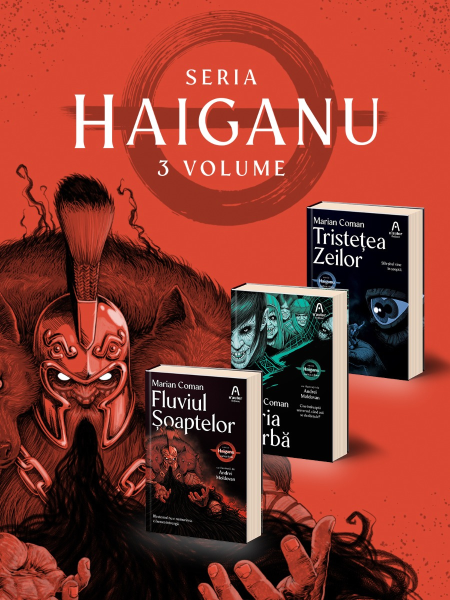 Semnal editorial 800: Marian Coman – Seria „Haiganu”, într-o ediție revizuită și adăugită, în n’autor