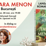 Tara Menon vine la București. Lansarea romanului „Sub apă“ și dialog cu Ioana Bâldea Constantinescu la Cărturești Carusel – joi, 28 mai, ora 19.00