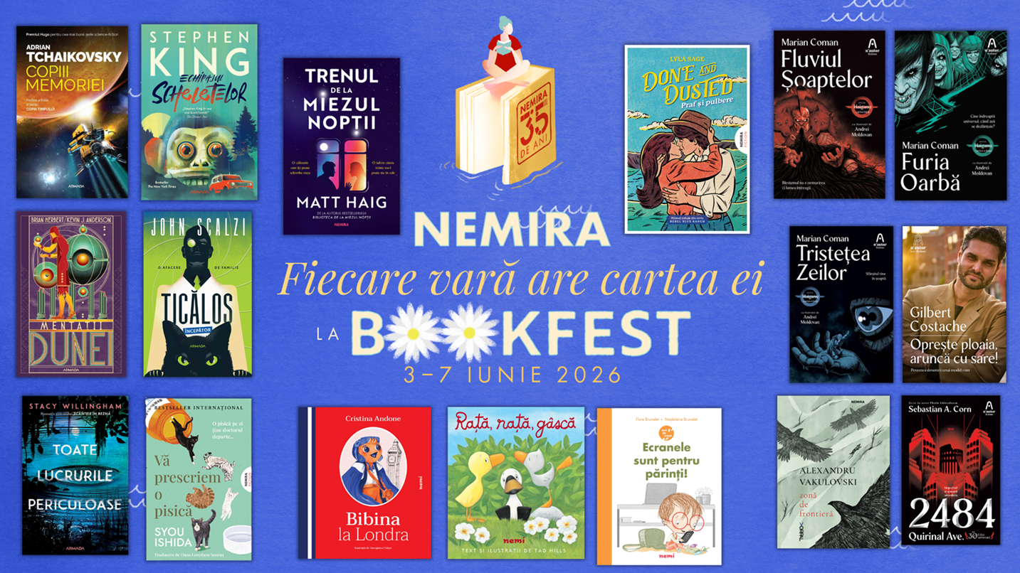 Editura Nemira la Bookfest 2026
