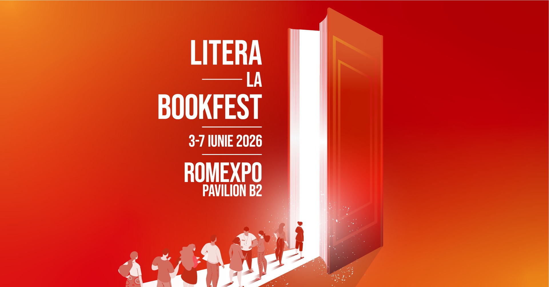 Editura Litera la Bookfest 2026 (3 – 7 iunie 2026, Romexpo, Pavilion B2)