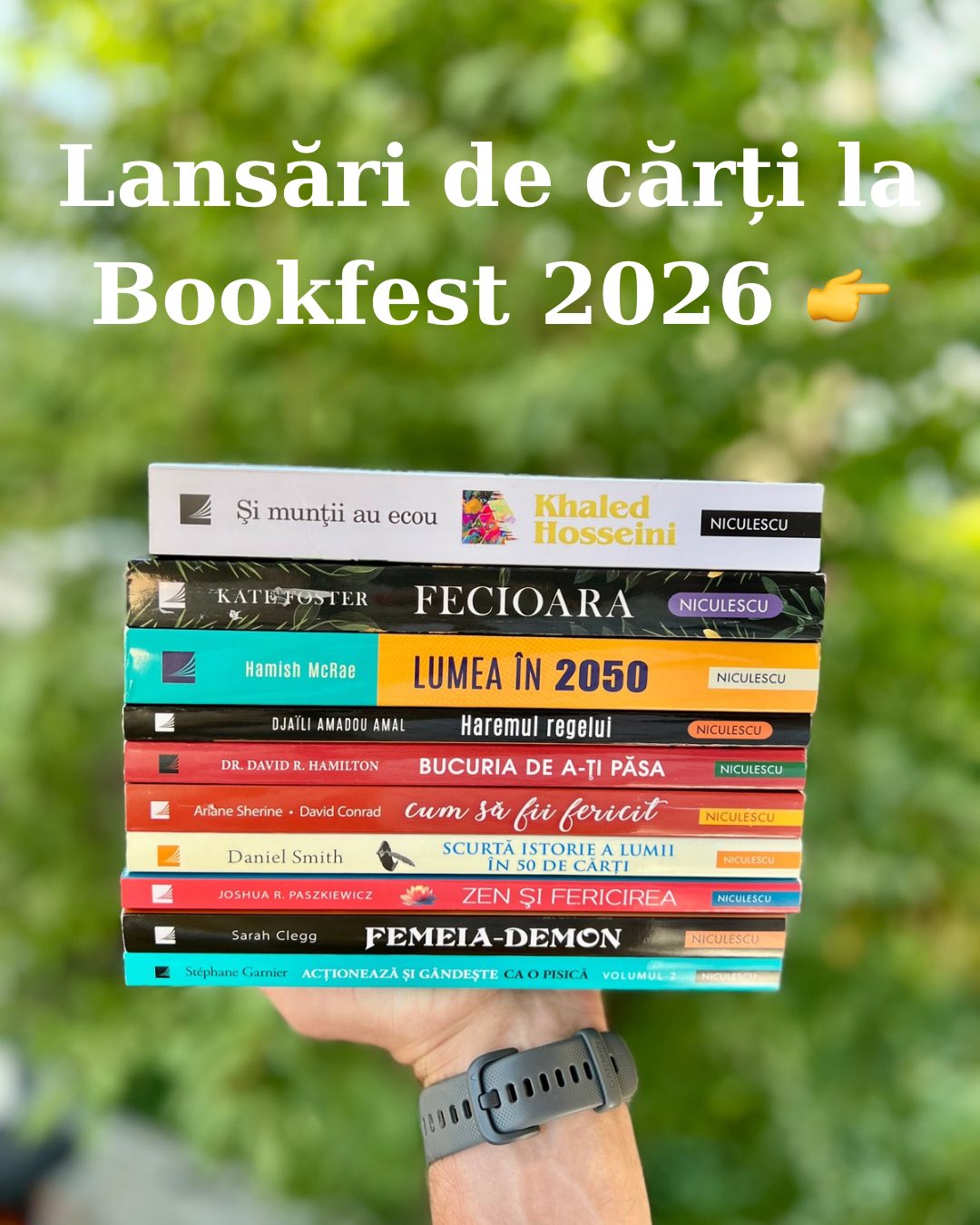 Lansări Editura NICULESCU la Bookfest 2026