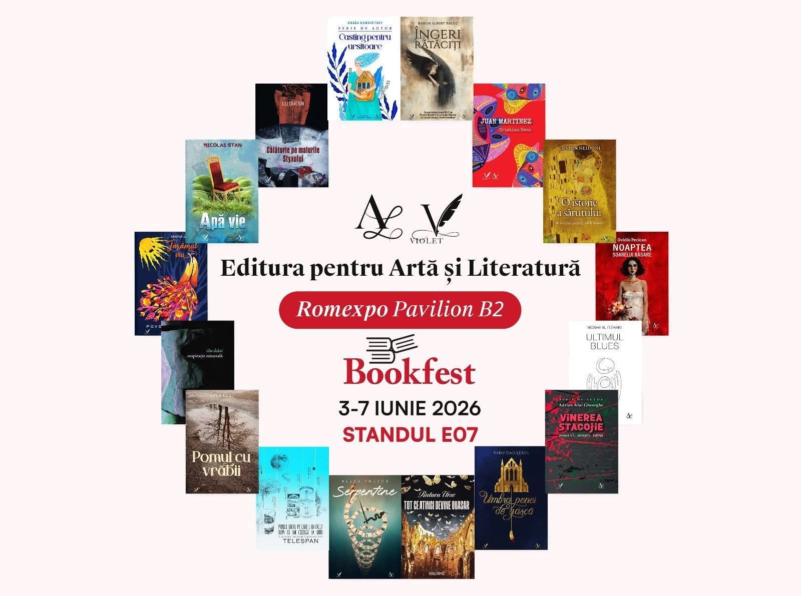 Top 10 Editura pentru Artă și Literatură la Bookfest 2026