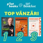 Editura Pilot Books: Top 3 cele mai vândute cărți la Bookfest 2026