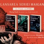 Invitație Editura Nemira – Lansarea seriei „Haiganu”, de Marian Coman