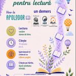 COMUNICAT DE PRESĂ: Festivalul APOLODOR susține campania „Pledoarie pentru lectură”