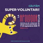 COMUNICAT DE PRESĂ: Voluntar la Festivalul APOLODOR. Încep înscrierile, hai!