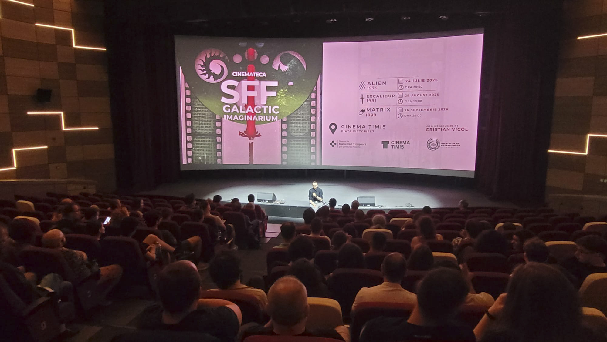 COMUNICAT DE PRESĂ: Festivalul de Film Science-Fiction și Fantasy „The Galactic Imaginarium” (TGIFF) revine la Timișoara cu ediția a VII-a fiind precedat de extrem de populara „Cinematecă de film Science-Fiction și Fantasy”