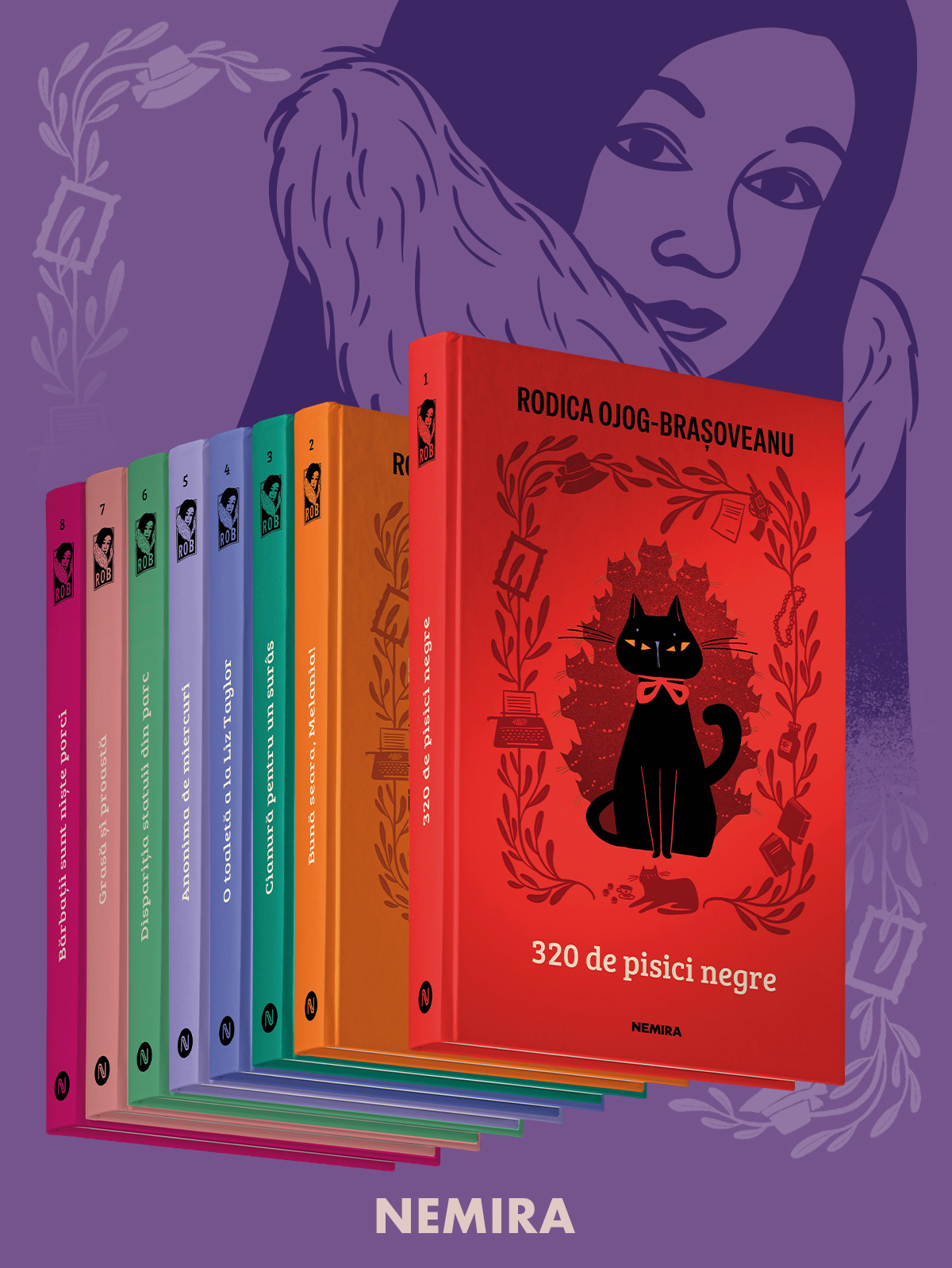 Editura Nemira lansează integrala Rodica Ojog-Brașoveanu, o ediție de colecție care reunește întreaga operă a autoarei în format hardcover