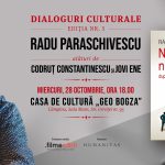Radu Paraschivescu la Câmpina cu „Noul ghid al nesimțitului” – Dialoguri culturale ediția nr. 5